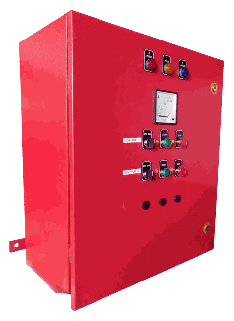 Fire fighting pump control panel