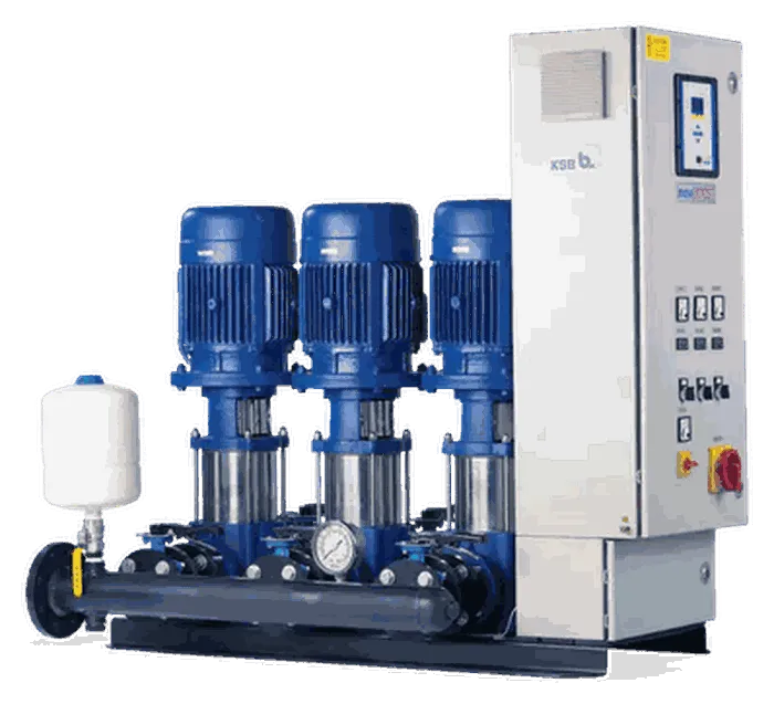HYPN hydro-pneumatic pressure booster set