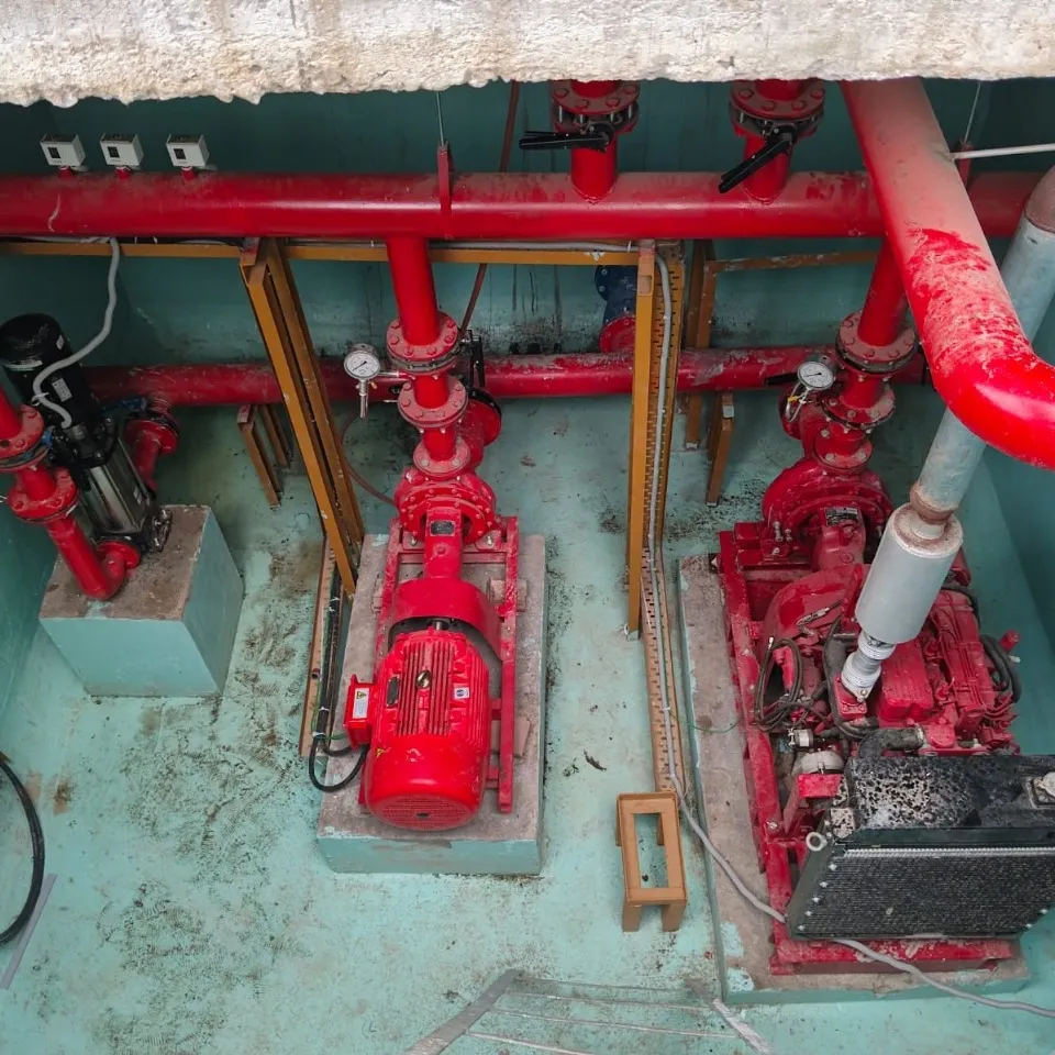 Commissioned fire pump set at Sushrut Hospital, Barshi